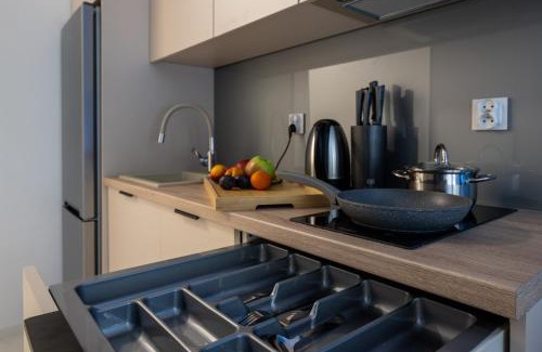 Srodmiescie Apartamento | Blue Garden Studio by Fengshui4u