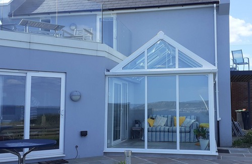 Wyke Regis Casa | Vistas panorámicas al mar sin interrupciones