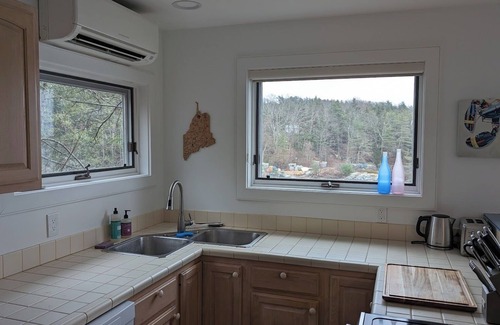 Sebascodegan Island Casa | Blue Lobster! 2-bedroom house with Heat, AC, Deck and Seasonal Dock in Harpswell