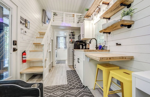 Old Fort Apartamento | Blue Ridge Mountain Tiny Home: Escape to Nature!