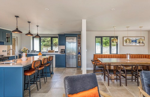 Trenance Cabaña | Alojamiento de 5 habitaciones en Mawgan Porth