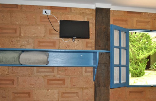 Jardim Andira Cabina | Blue Triple Room