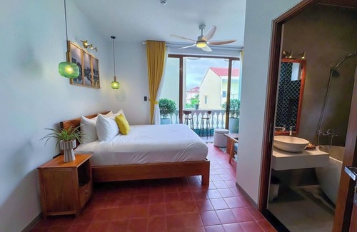 Cam Pho Cama Y Desayuno | Blue Tropical House Hoi An