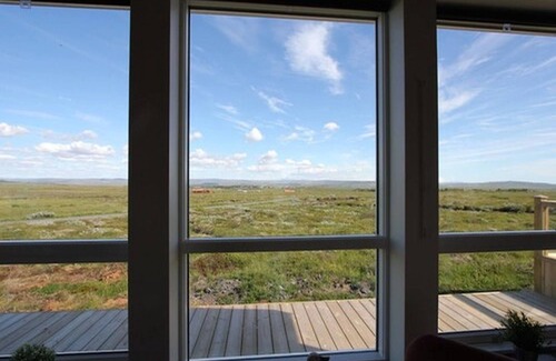 Reykholt Cabina | Blue View Cabin 1A with Hot Tub