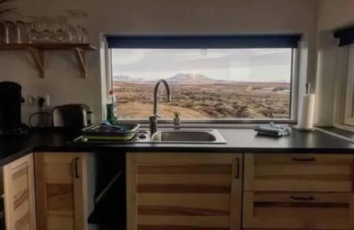 Reykholt Cabina | Blue View Cabin 3A with Hot Tub