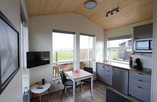Reykholt Cabina | Blue View Cabin 5B with Hot Tub