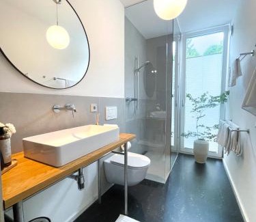 Tutzing Apartamento | Blueberry Living - Design-Apartments am Starnberger See, Natur & Erholung, Privatparkplatz, nur 400 m zum See