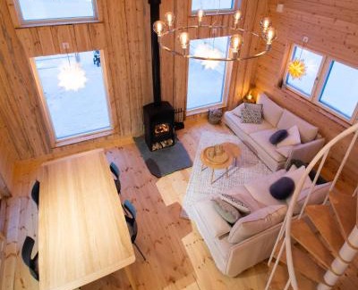 Overkalix Chalet De Esquí | Blueberry Lodge 8 personnes