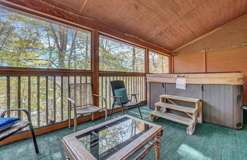 Rockbridge Cabina | Bluebird Cabin en Hummingbird Hill (área de Hocking Hills)