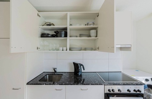 Birsfelden Apartamento | Blueground | Birsfelden, elev, furnished + kitchen