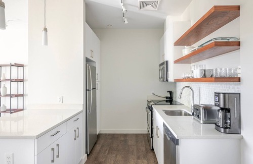 Cambridgeport Apartamento | Blueground | Cambridgeport, rooftop, nr MIT