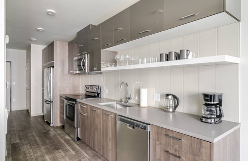 Yesler Terrace Apartamento | Blueground | First Hill, rooftop & gym, nr SU