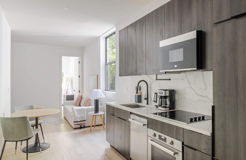 Greenpoint Apartamento | Blueground | Greenpoint, terrace, nr McCarren Park