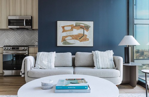 Illinois Medical District Apartamento | Blueground | Medical District 1bd apartment