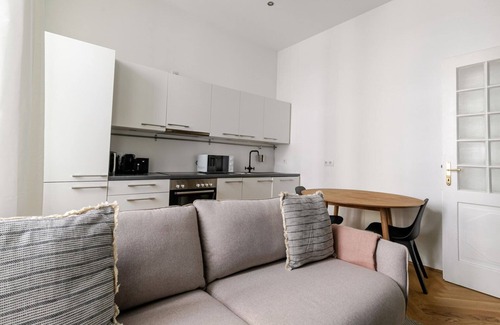 Schottenfeld Apartamento | Blueground | Neubau, washer/dryer, nr Museum
