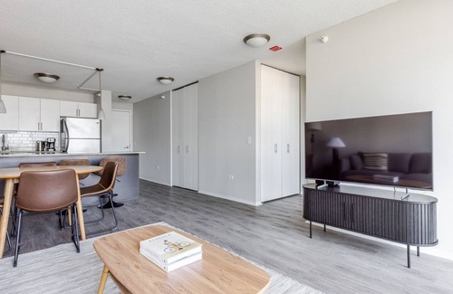 West Loop Gate Apartamento | Blueground | West Loop, gym & bbq, nr Willis Tower