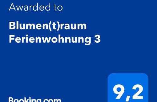 Palmbach Apartamento | Blumen(t)raum Ferienwohnung 3