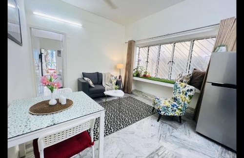 Salt Lake Apartamento | BluO 1BHK Salt Lake - Kitchen, Terrace Garden