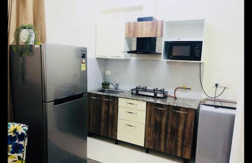 Salt Lake Apartamento | BluO 1BHK Salt Lake - Kitchen, Terrace Garden