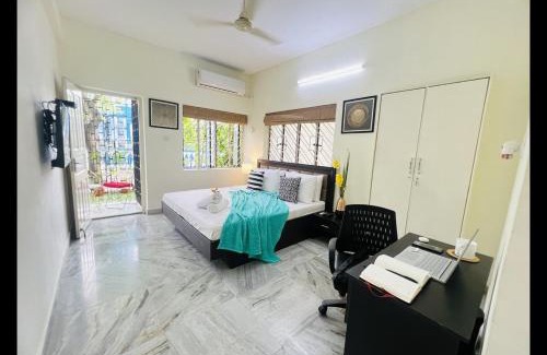 Salt Lake Apartamento | BluO 1BHK Salt Lake - Kitchen, Terrace Garden