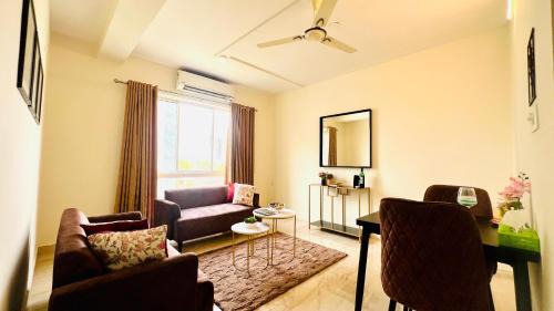 New Town Apartamento | BluO Lake View 1BHK New Town - Terrace Garden, Gym