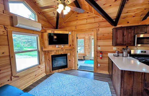 Twin Mountain Cabina | BMV8 Awesome "Tiny Home" A/C, Mountain Views, Minutes to Skiing, Hiking, Attractions, Dog Friendly!