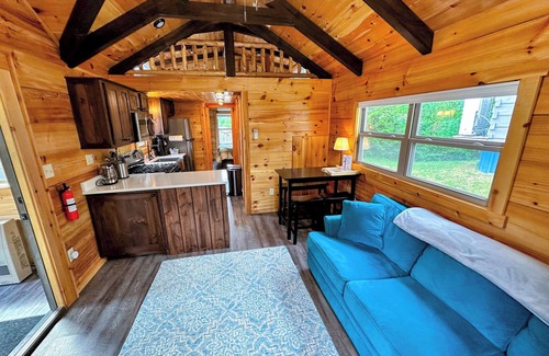 Twin Mountain Cabina | BMV8 Awesome "Tiny Home" A/C, Mountain Views, Minutes to Skiing, Hiking, Attractions, Dog Friendly!