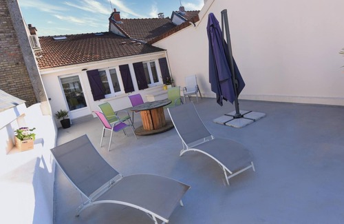 Epernay Apartamento | BnB Epernay Terrace 86 Exceptional apartment in Epernay with terrace and spectacular view of the Champagne vineyard
