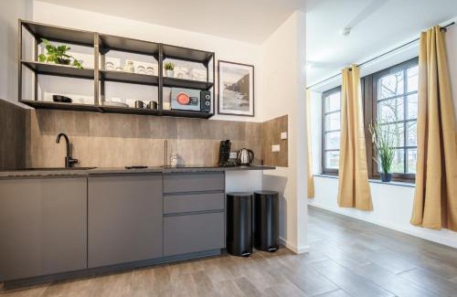 Mettingen Apartamento | Boardinghaus Grünefeld I W7 I modernes Apartment I P I Smart I Office