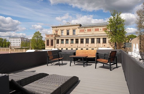 Schwerin Alquiler De Eote | Boat 'Cosy River Loft' with Private Terrace