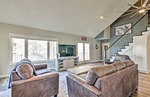 Sunrise Beach Casa | Boat Dock and Scenic Decks Lake of the Ozarks Gem