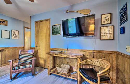 Gravois Mills Casa | Boat Dock and Slides Lakefront Gravois Mills Home