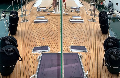 Olbia Alquiler De Eote | Boat 'Yachtsail Alicia 20 Meter' with Sea View, Wi-Fi and Air Conditioning
