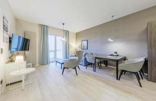 Ostseebad Wustrow Apartamento | Boddenzeit - Moderne Ferienwohnung mit Nordbalkon, Wellnessbereich und Nähe zum Ostseestrand