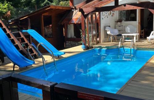 Villa La Angostura Casa | BOG Costa de Rio - Piscina climatizada y costa de rio