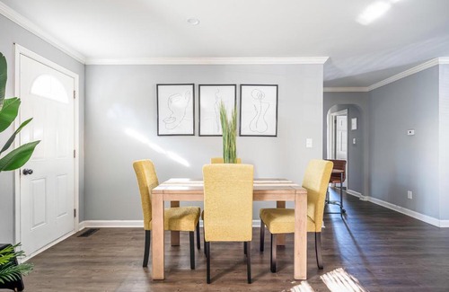 Collier Heights Casa | Bohemian Dream House - Near Mercedes Benz Stadium