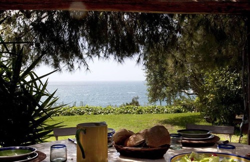 Monte Argentario Casa | Casa frente al mar en la Toscana (pied dans l'eau) con un gran jardín y una vista impresionante