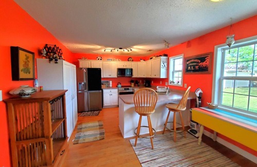 Carteret County Casa | Boho Burrow - Pet Friendly Mainland Coastal Retreat