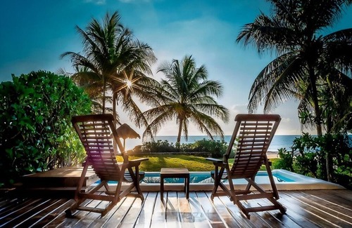 Luis Donaldo Colosio Apartamento | Boho Chic Beachfront Room w/ Minibar & Modern Amenities ALL-INCLUSIVE