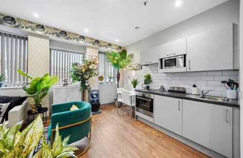 Maidstone Apartamento | Boho Jungle - Luxury 1bed Apt- Long stay Discounts