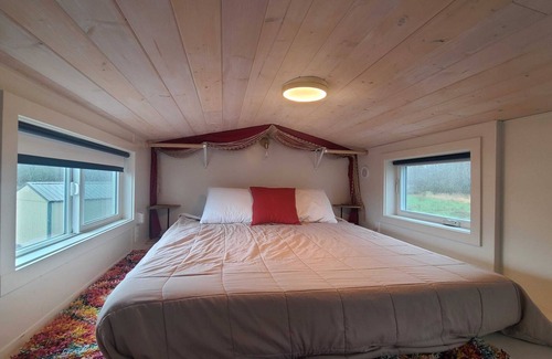 Buckley Casa | Boho Micro Tiny Home On The Farm In Buckley
