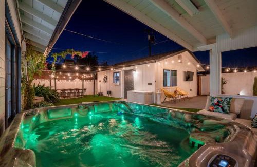 Village Grove Casa | BOHO Scottsdale Oasis Pool Hot tub