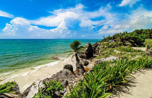 Barrio Zama Apartamento | Bonita Tulum # 10 PH, Aldea Zama