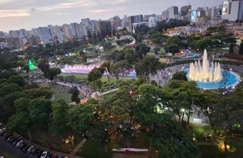 Santa Beatriz Apartamento | Bonito Departamento con estacionamiento, vista a parque y estadio nacional, muy tranquilo