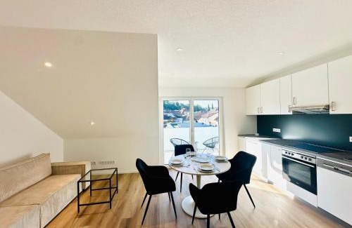 Loerrach Apartamento | Bonnystay Lörrach l Balcony l Center l Design