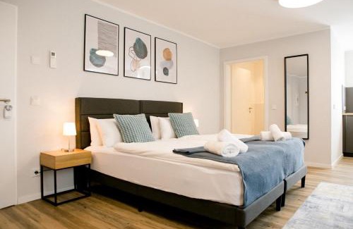Sankt Augustin Apartamento | bonquartier - LUXAPT#4 Modernes Apartment mit Self Check-In, voll ausgestatteter Küche, Klimaanlage und Parkplatz