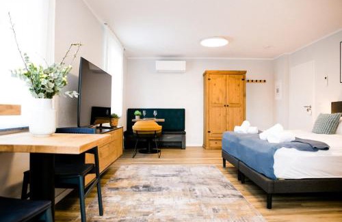 Sankt Augustin Apartamento | bonquartier - LUXAPT#4 Modernes Apartment mit Self Check-In, voll ausgestatteter Küche, Klimaanlage und Parkplatz