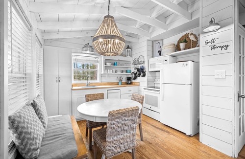 Cape San Blas Cabaña | Book Now for Summer! Bay-side Bungalow! Firepit! Screened-in Porch! Private Deck!