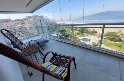 Pompeia Apartamento | Book Santos - Unlimited 901 - Frente Mar com Vista Panorâmica