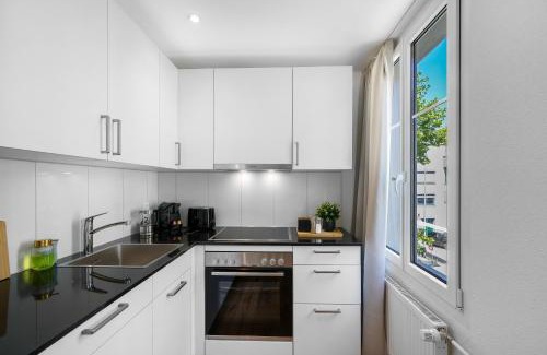 St. Gallen Apartamento | book2stay modernes Apartment OLMA-Areal